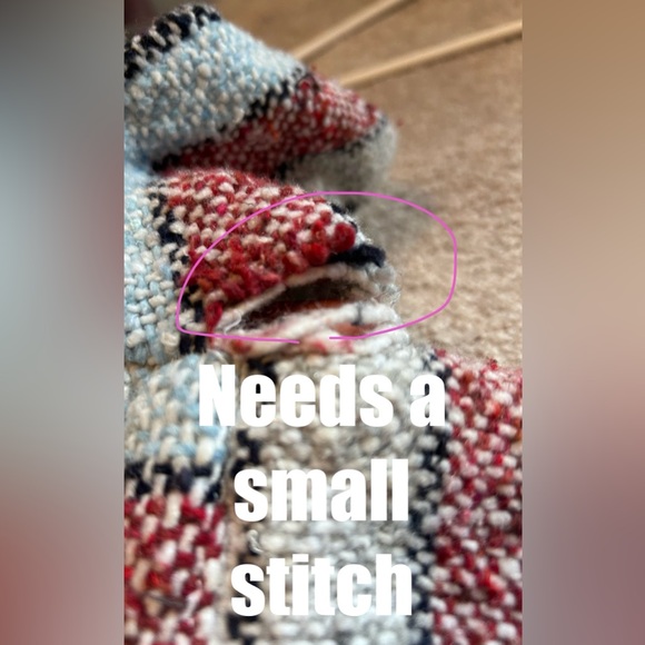 JFR Textiles XL Mexican Baja Poncho Hoodie Unisex never wore See photos for meas - Picture 8 of 8